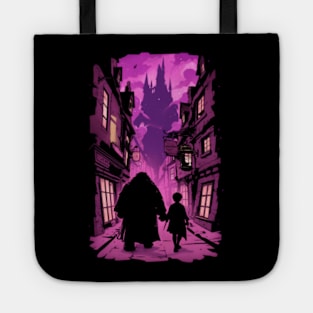 Embarking on a Mystical Journey - Purple - Fantasy Tote