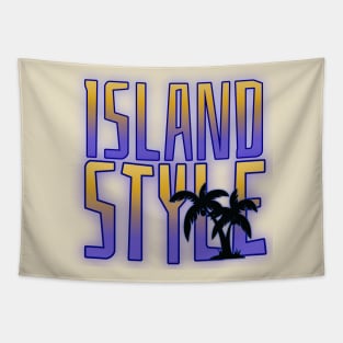 Island t-shirt designs Tapestry