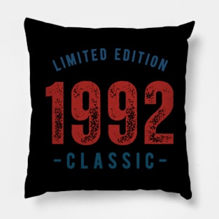 Limited Edition Classic 1992 Pillow