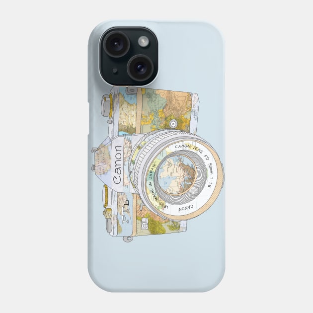 TRAVEL CAN0N Phone Case by BiancaGreen