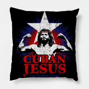 Cuban Jesus - Jorge Masvidal Pillow