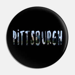 Pittsburgh City Skyline Pin