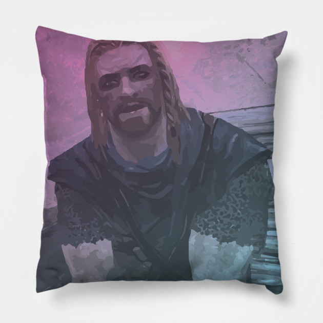 Hey You You Re Finally Awake Skyrim Pillow Teepublic