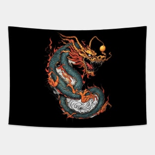 Chinese Zodiac Dragon Tapestry