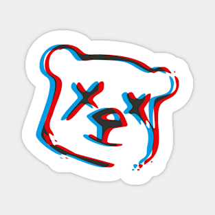 3D Bear Logo - DEADZOO Magnet