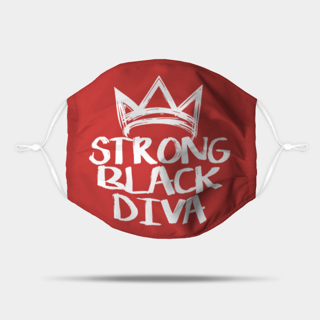 Strong Black Diva 2 0 Delta Sigma Theta Mask Teepublic
