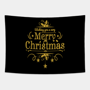 Merry Christmas Tapestry