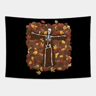 The Angel of leaves Tapestry