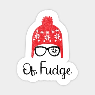 Retro Oh Fudge! Magnet