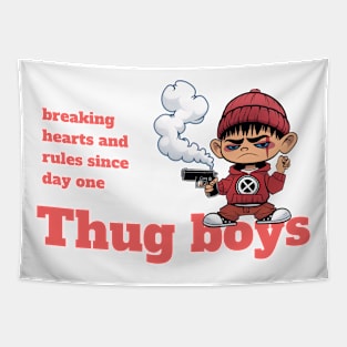 Thug life boy 04 Tapestry
