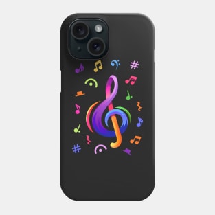 Music Notes Phone Case