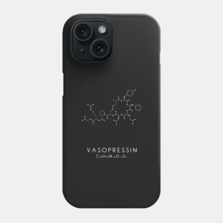 Vasopressin Molecular Structure - Black Phone Case