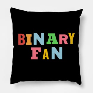 Binary Fan! Pillow