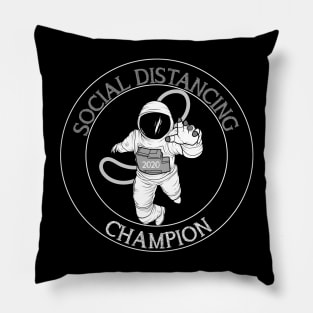 social distancing champion Pillow