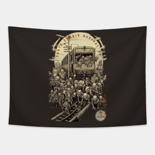 Tokyo Zombie 3 Tapestry