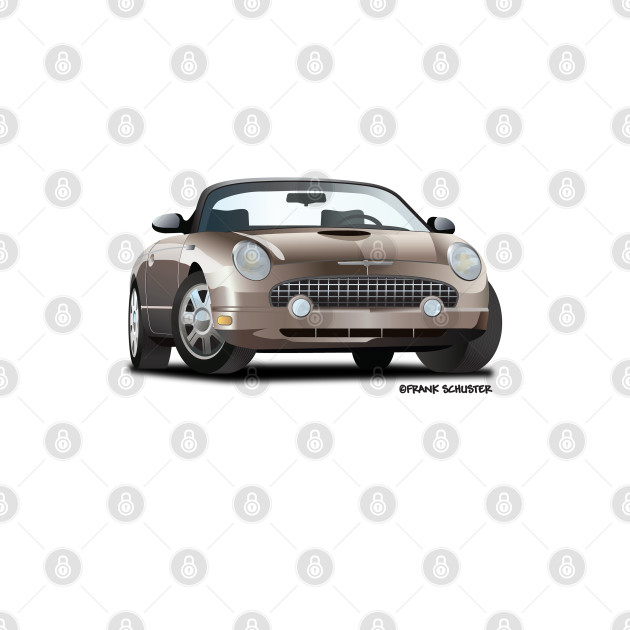 2002-2005 Retro Ford Thunderbird Champagne by PauHanaDesign