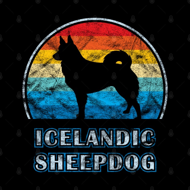 Icelandic Sheepdog Vintage Design Dog by millersye