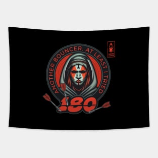 Darts 180 Onehundredandeigthy Red Player Tapestry