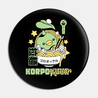 Aesthetic Korpokkur Ramen Pin