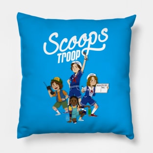 Scoops Troop Pillow