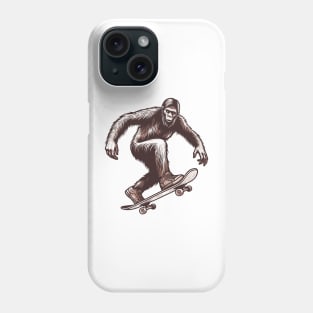 Monkey Skater Phone Case