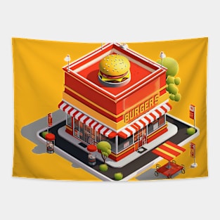 Burger Joint Tapestry