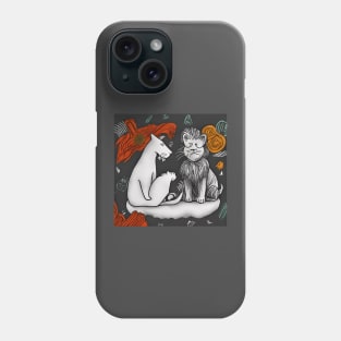 Family of lions Phone Case