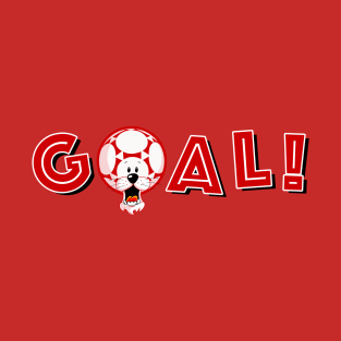 Goal - Red Football Lion T-Shirt