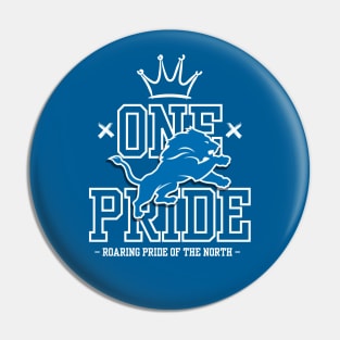 Detroit Lions One Pride Pin