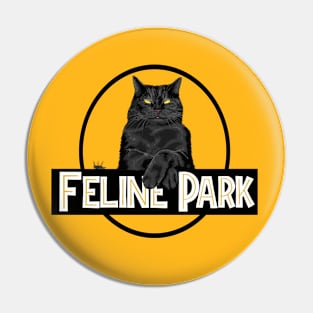 Feline Park Pin