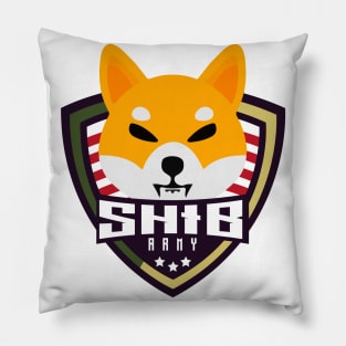 SHIB ARMY - Crypto DOGE Killer Pillow