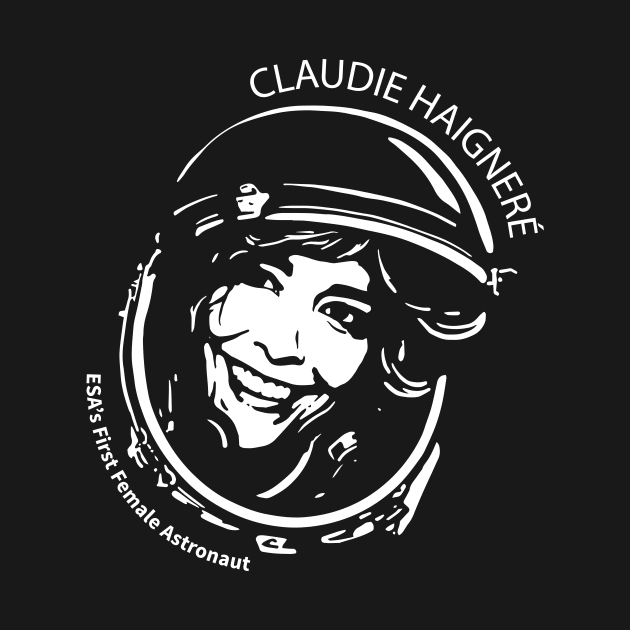 Women in Space: Claudie Haignere by photon_illustration