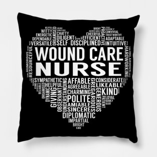 Wound Care Nurse Heart Pillow