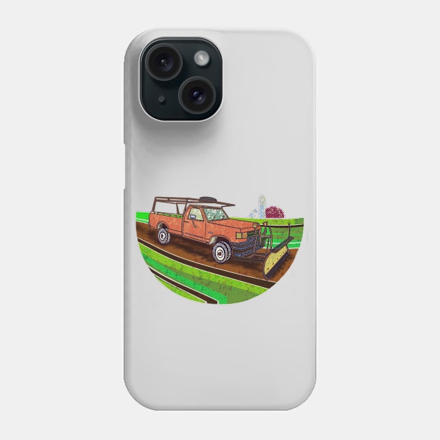 A Gentle Plow Phone Case by Lee’s Art Tees