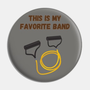 This is my favorite band Pin