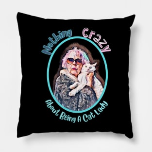 Cat Lady Pillow