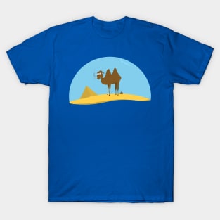 Camel TOE Funny Tee Shirt Baktarian Love Arabian Camels