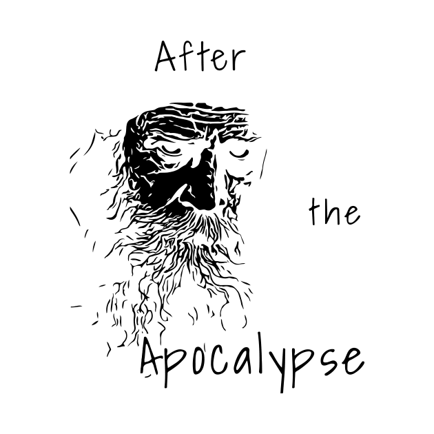 AtA Black Logo for light colored shirts by After the Apocalypse