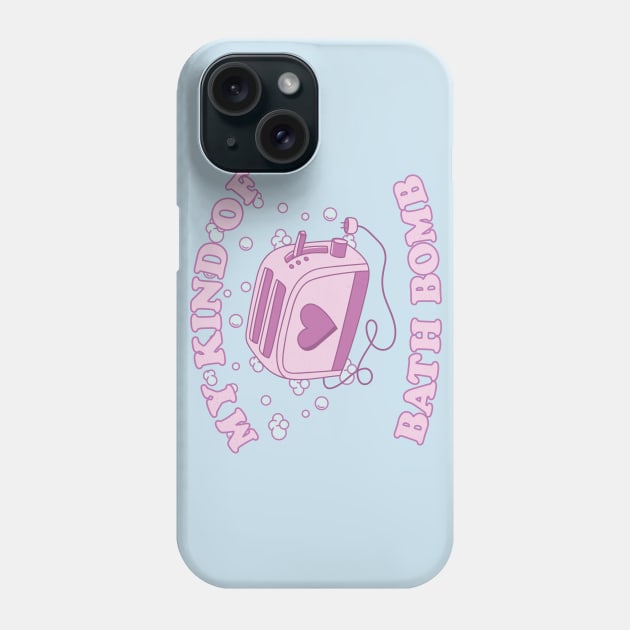 My Kind Of Bath Bomb Phone Case by secondskin