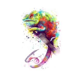 Chameleon Watercolor T-Shirt