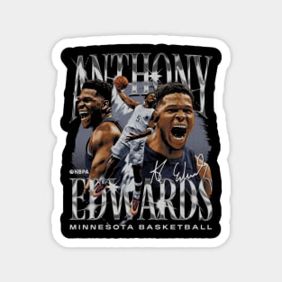 Anthony Edwards Minnesota Vintage Magnet