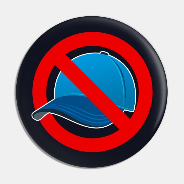 No Cap Emoji Pin by TextTees