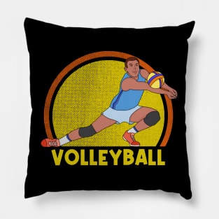 Volleyball Player Pillow