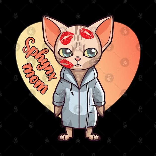 Sphynx Mom Sphynx Mama | Funny Gifts for Sphynx Lovers by AgataMaria