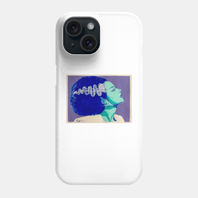 Bride of Frankenstein Phone Case by BryanWhipple