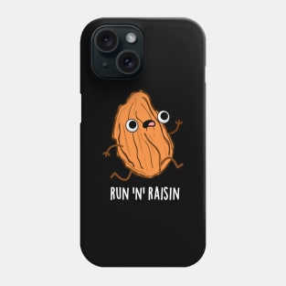 Run N Raisin Cute Food PUn Phone Case