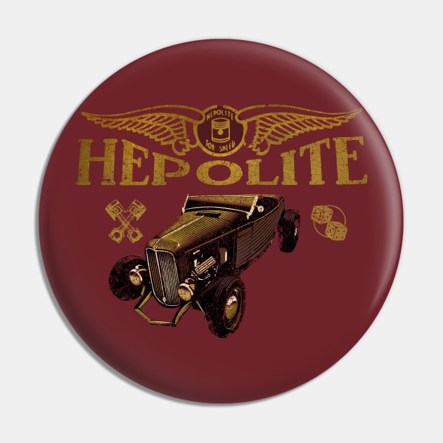 Hepolite Hotrod Pin by Midcenturydave