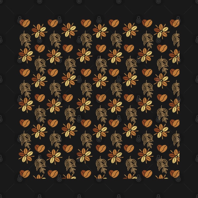 coffee pattern by ICONIS