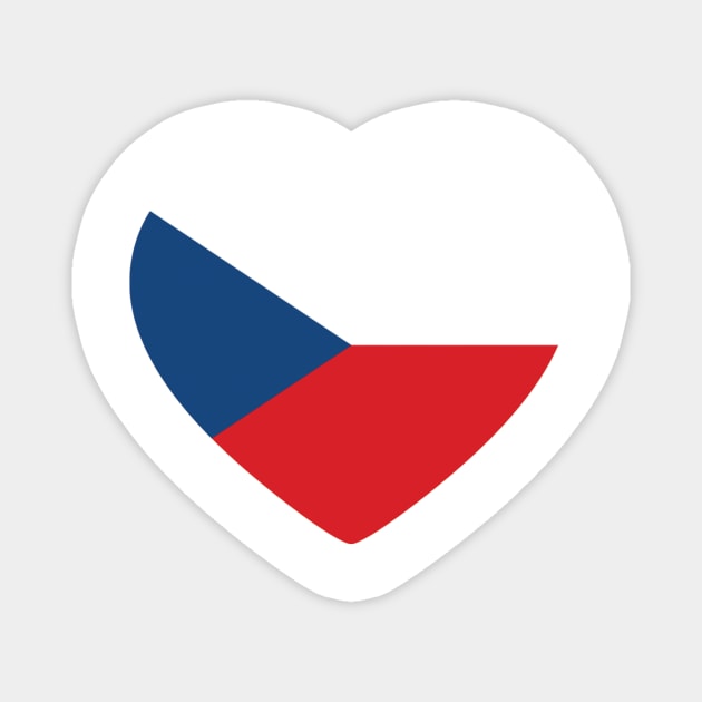 I Love The Czech Republic! Magnet by ShirtAtlas