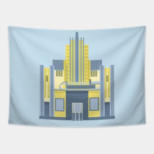 Art Deco theater Tapestry